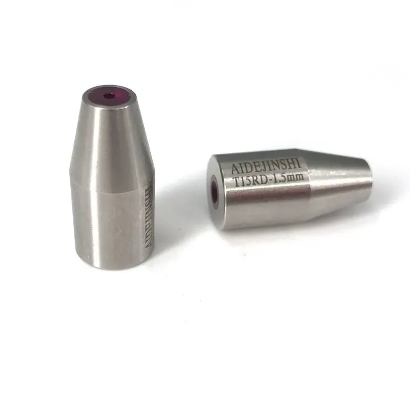 WEDM части сверлильные рубиновые трубы направляющие штампы OD 12 * длина 25 мм для