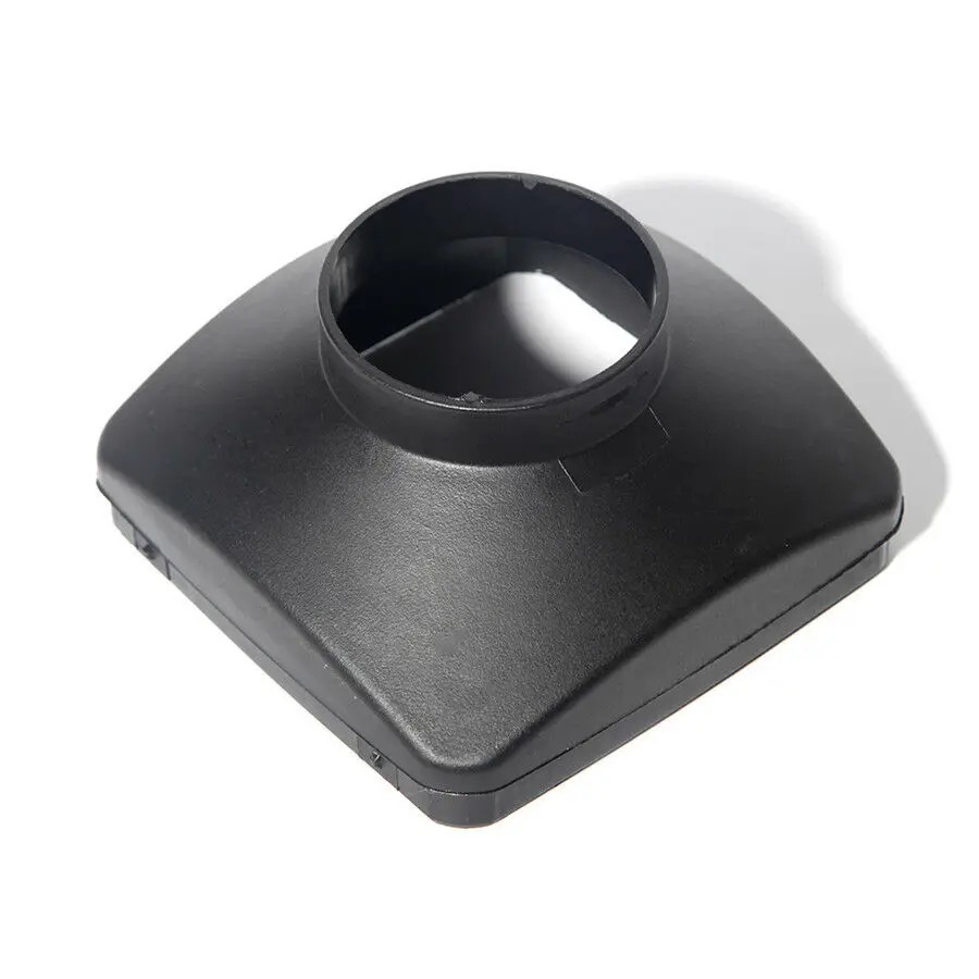 

Plastic Heater outlet cover Trucks Boat One Hole Accessories Black Parts 1pc Cars