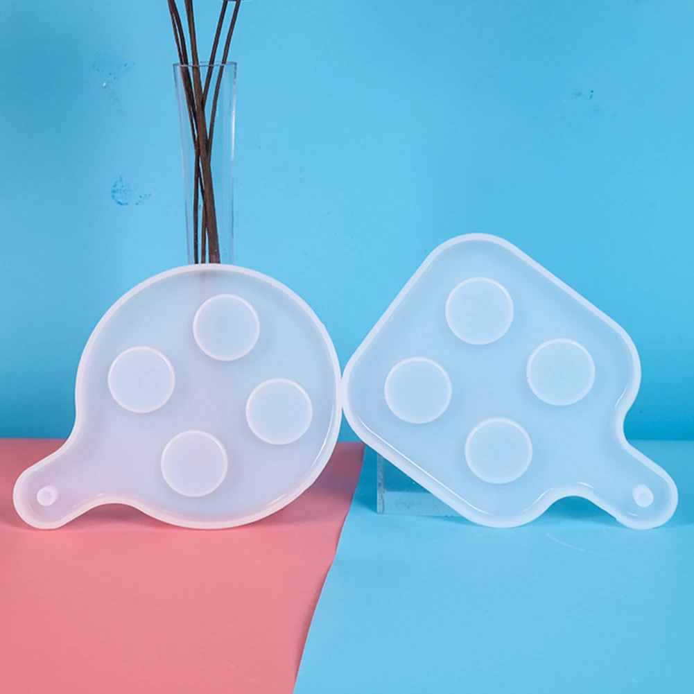 

Practical Resin Silicone Mold Wine Glass Tray Beer Rack Crystal Cleaning Convenient Anti-Corrosion Home Garden Decoration Gift