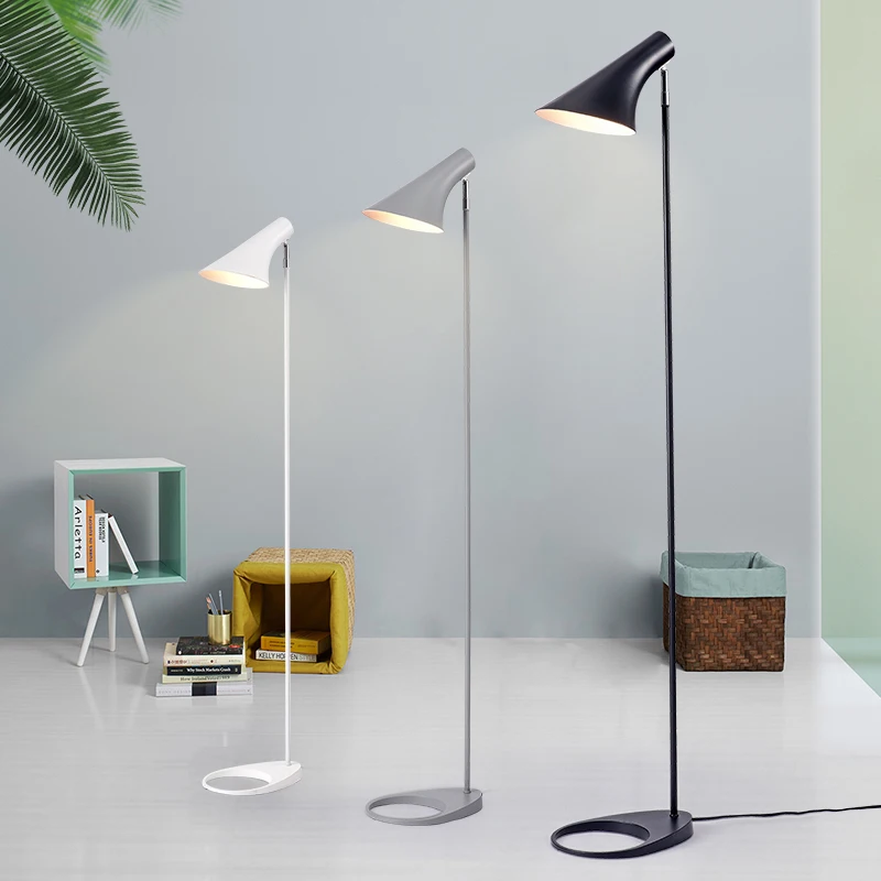 

Modern Fashion Adjustable Floor Lamp Blak white LED Standing light Loft Industrial Living Room Bedroom Decor Indoor Lighting