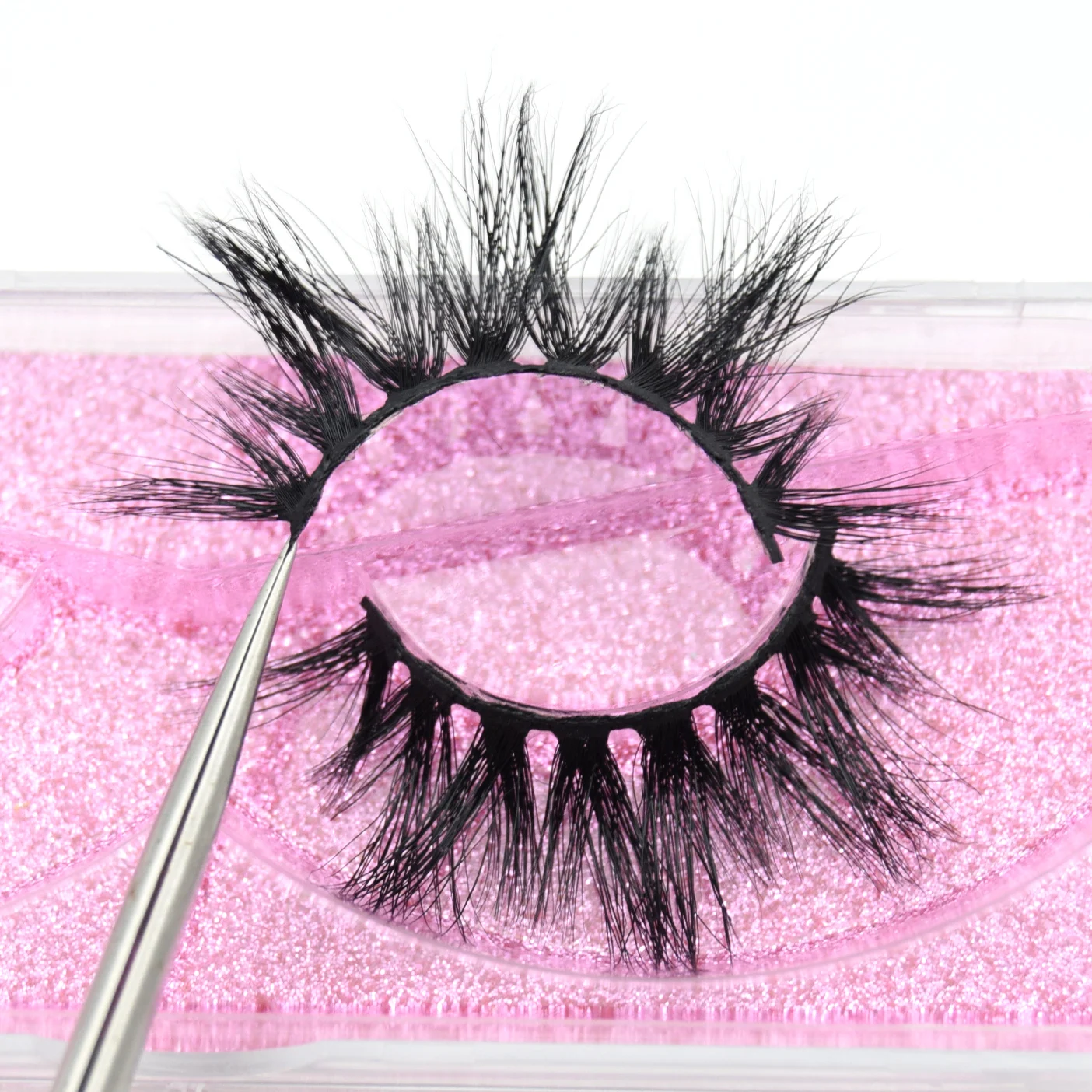 Visofree 5D норковые ресницы ручной работы полная полоса без жестокости роскошный