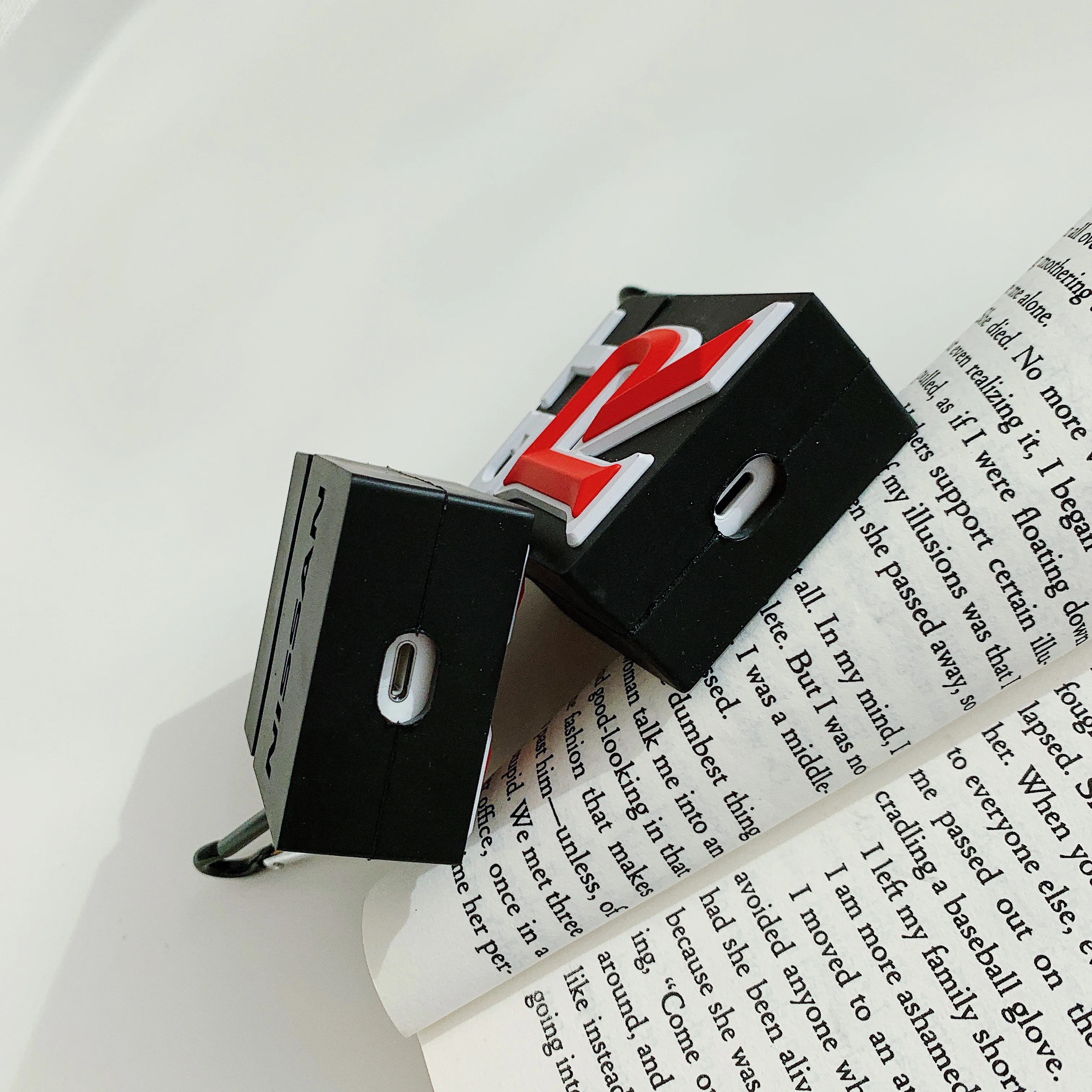 3D автомобильный логотип GTR спортивные чехлы для наушников Apple Airpods 1/2 силиконовый