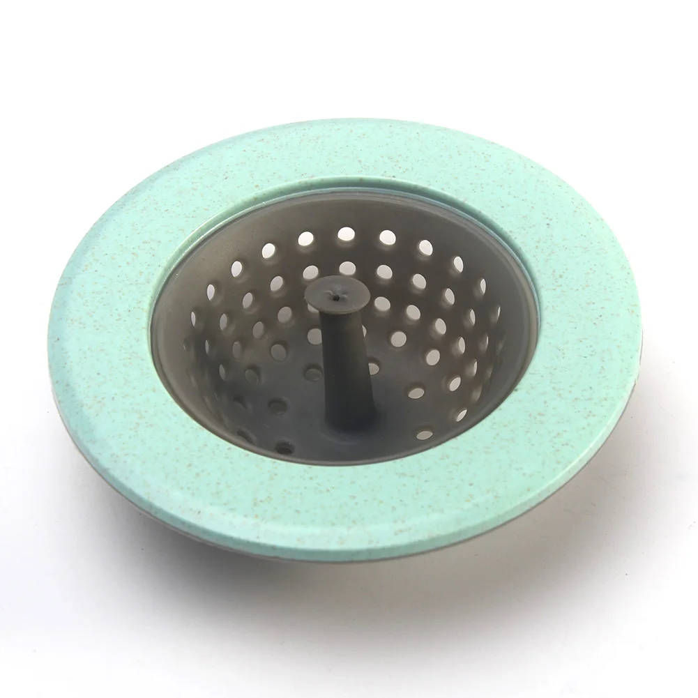 1 чехол из поликарбоната и силикона пшеничной соломы Кухня раковина ситечко