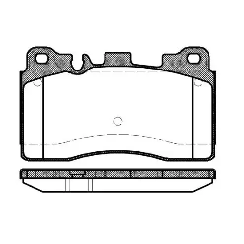 Колодки дисковые з.\ MB W212 6.3 E63 AMG 09 REMSA 1454 00|Тормозной цилиндр| |