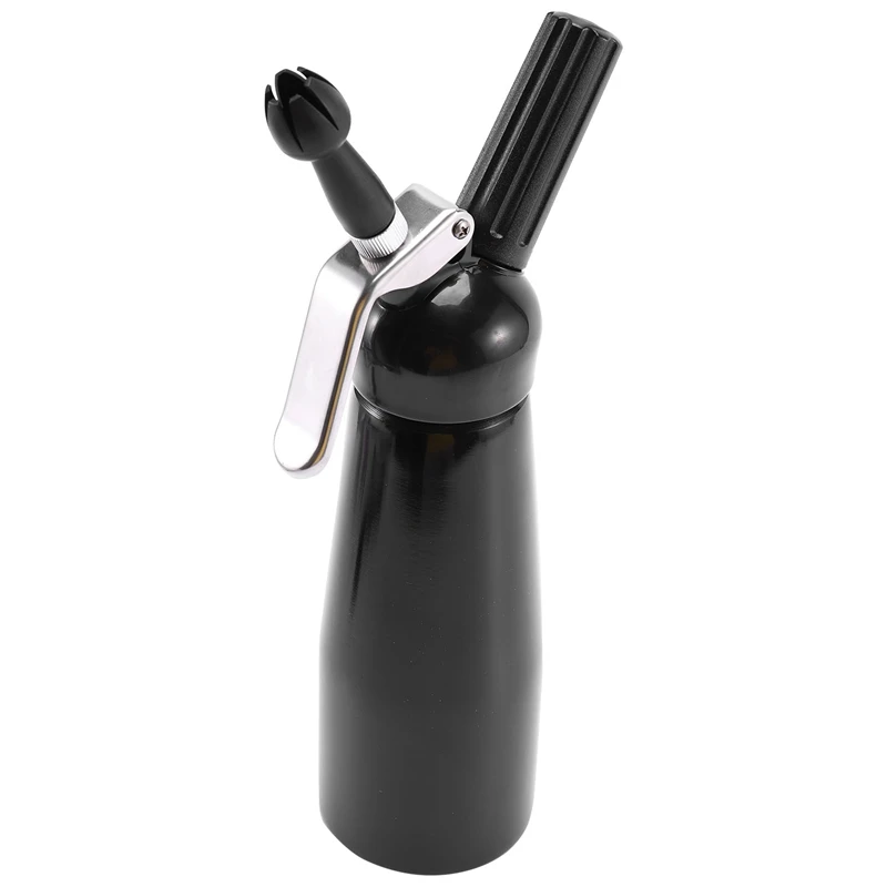 

Cream Dispenser Stainless Steel - Professional Whipped Cream Maker - Gourmet Cream Whipper - Large 500Ml