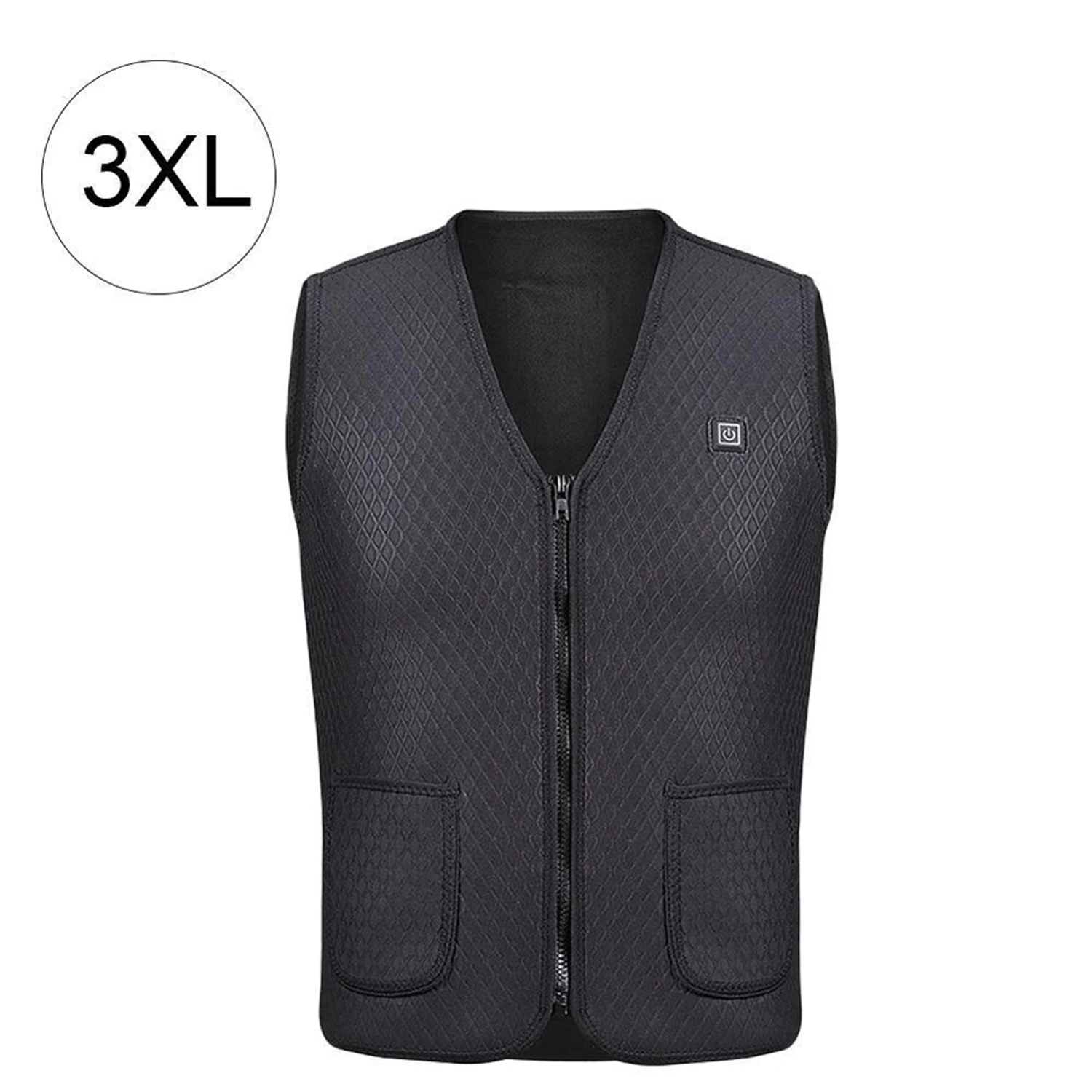 unisex warming heated vest Electric USB Heated Warm Vest Men Women Heating Jacket Clothing for Winter Travelling Ski FISHING