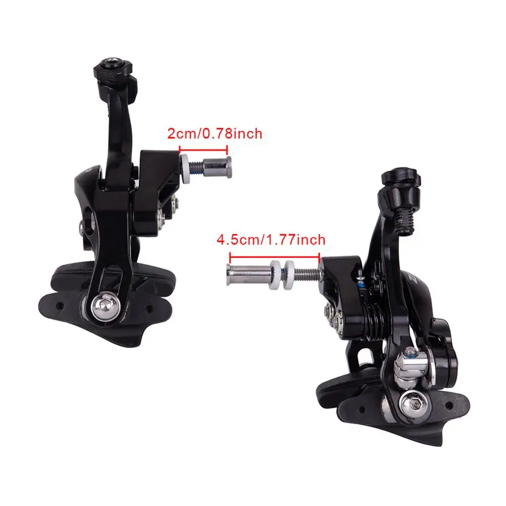 

Bicycle Road bike brake AS2.6D Dual Pivot Calipers Folding Bicycle Disc Brake Bike Front Rear Caliper Bicycle Accessories