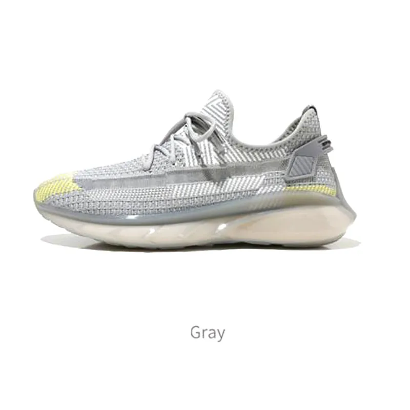 

Comfortable Foot Feeling Fashionable Men's Shoes Spring New Flying Woven Casual Sports Running Shoes Fashionable Mesh Shoes