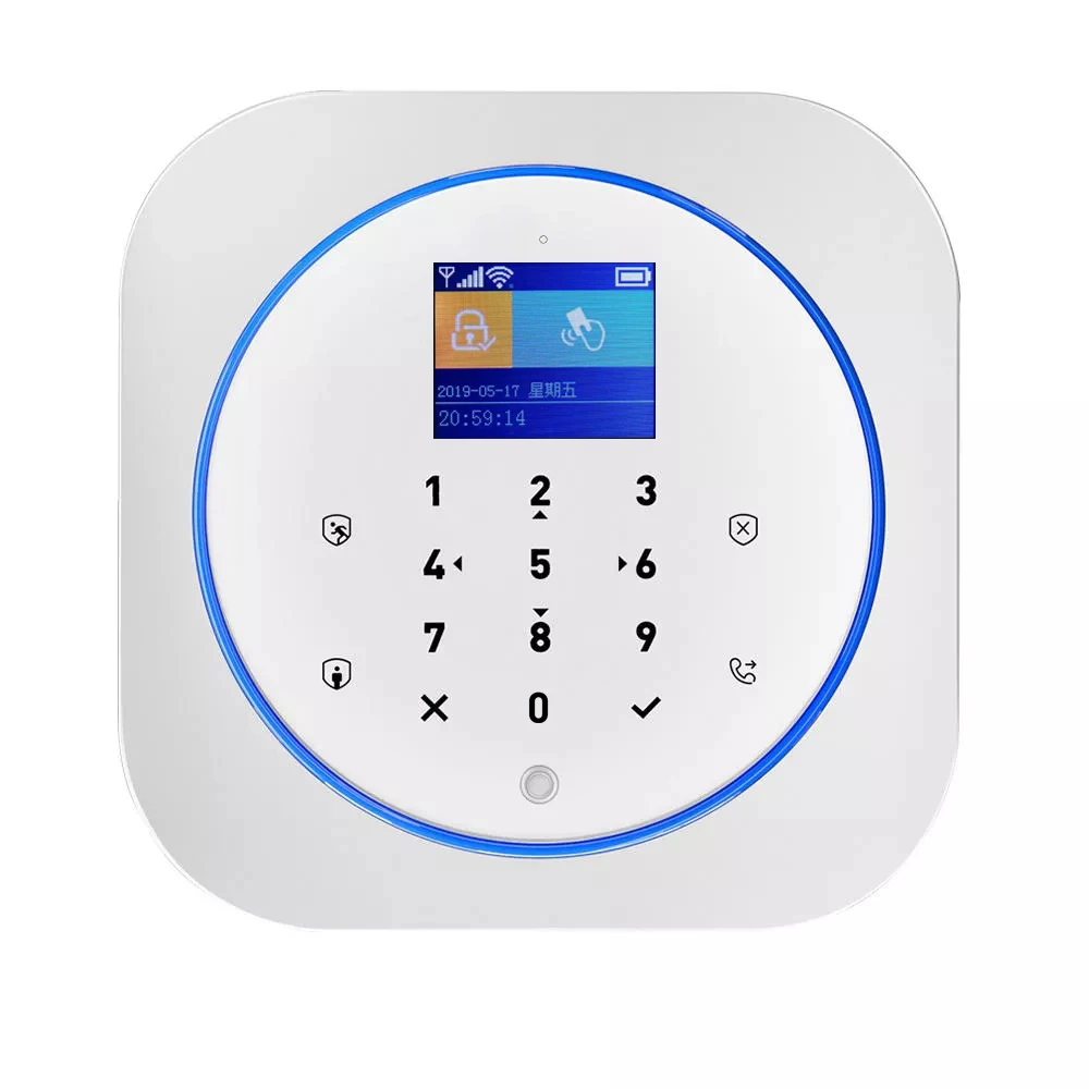 SmartYIBA Tuya APP RFID Брелки wifi GSM сенсорная клавиатура домашняя система охранной