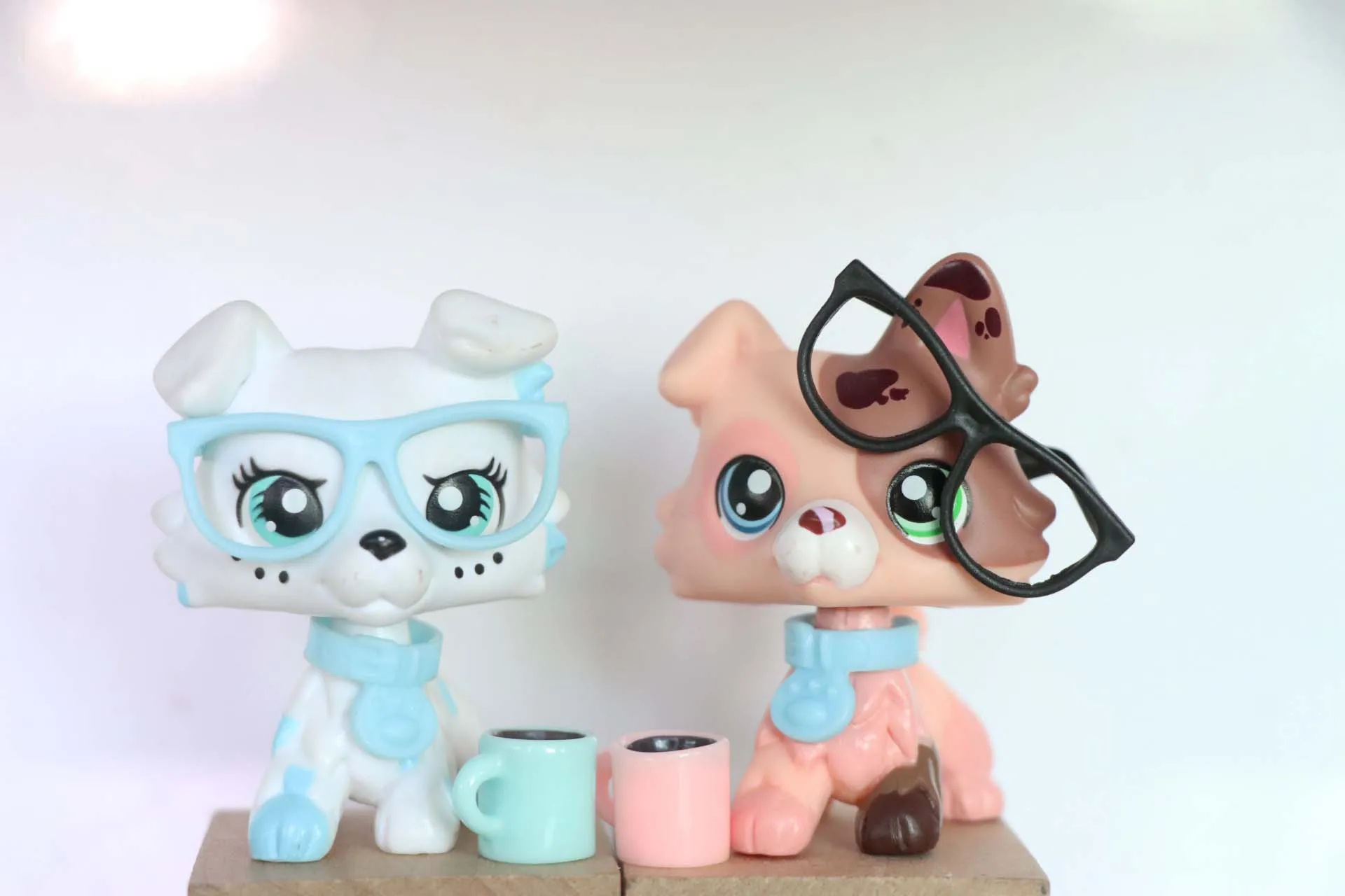 На заказ синие пятна колли масло одуб собака с голубыми глазами аксессуарами