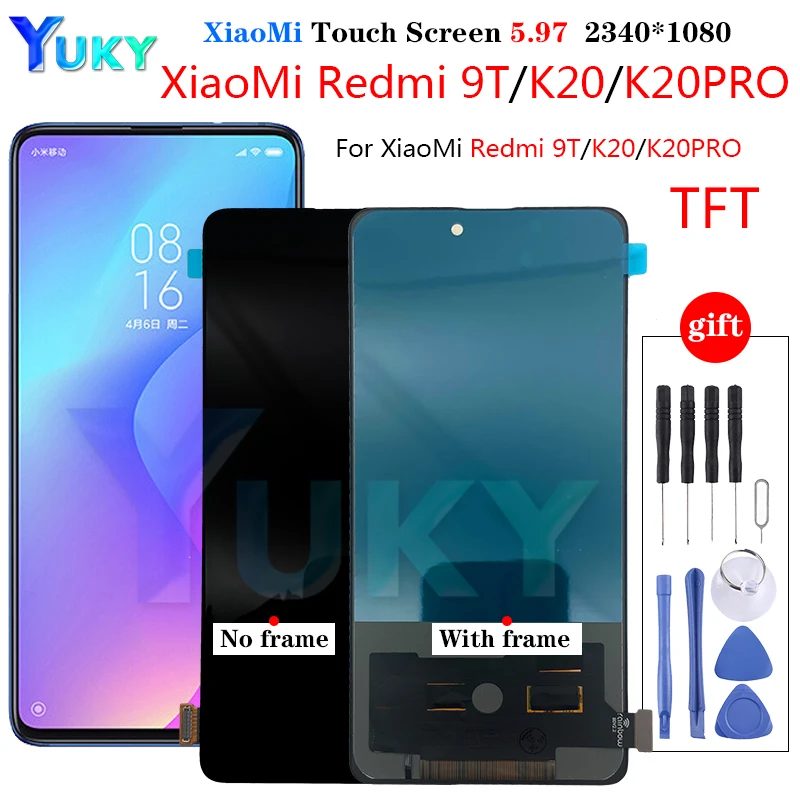 

6.39'' TFT LCD For Xiaomi Mi9T lcd Mi 9t Pro LCD Display Touch Screen Assembly Replace FOR Xiaomi Redmi K20 PRO K20PRO LCD