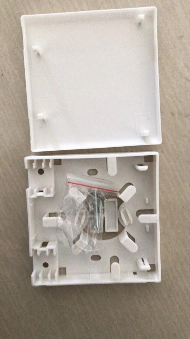 Белый квадратный защитный короб для свинцового кабеля термоусадочная трубка