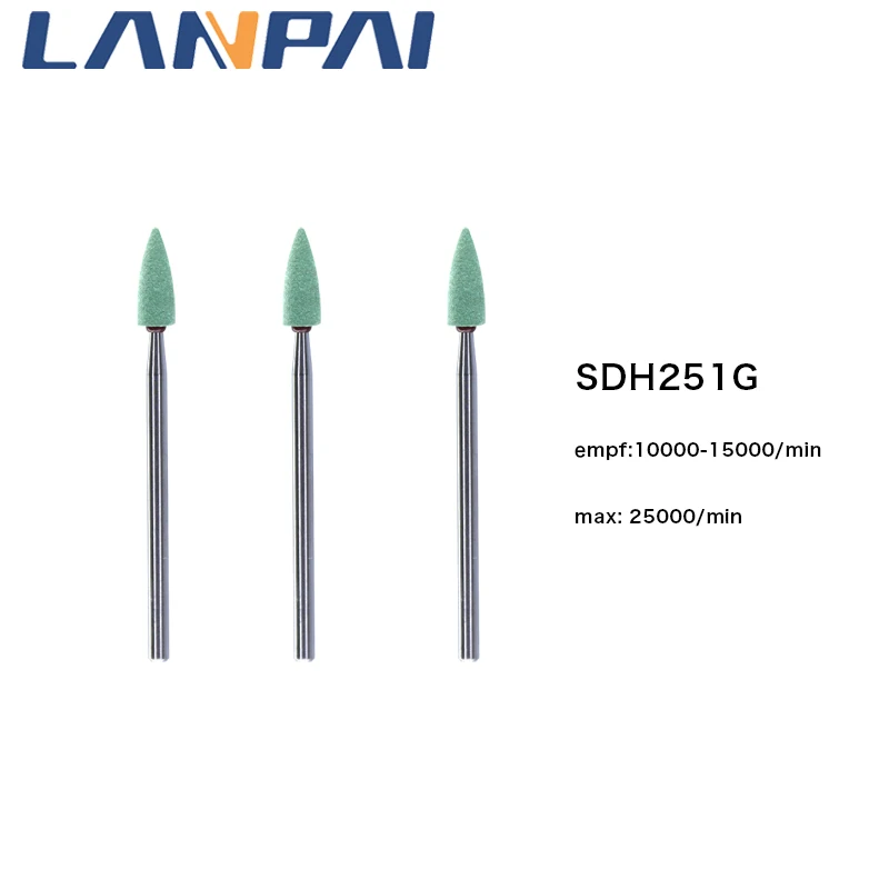 Lanpai 3 шт. стоматологические лабораторные керамические алмазные бриллианты