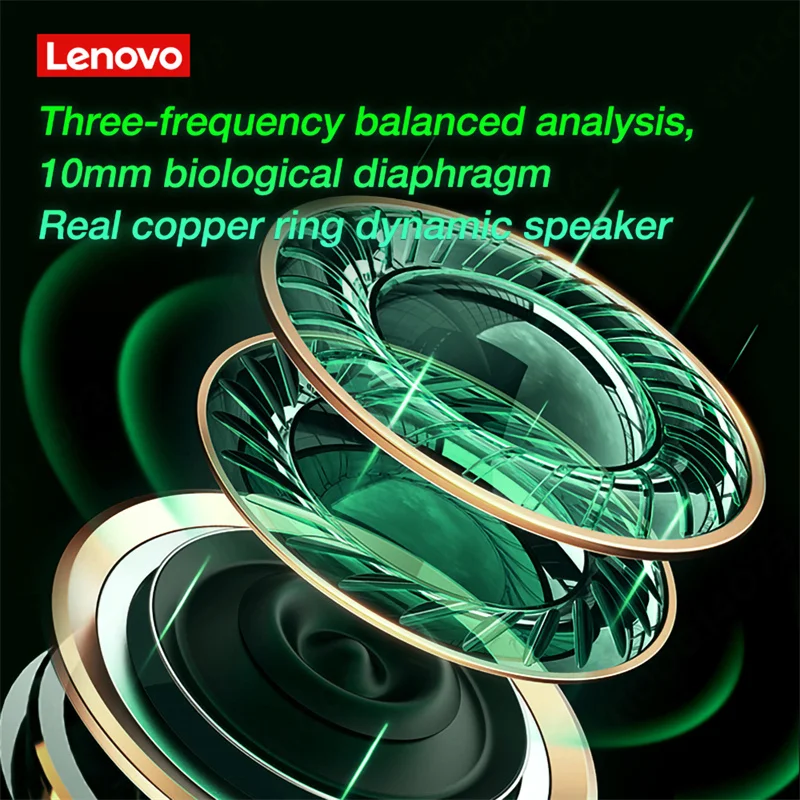 Игровые TWS-наушники Lenovo XT92 с поддержкой Bluetooth 5 1 и шумоподавлением |