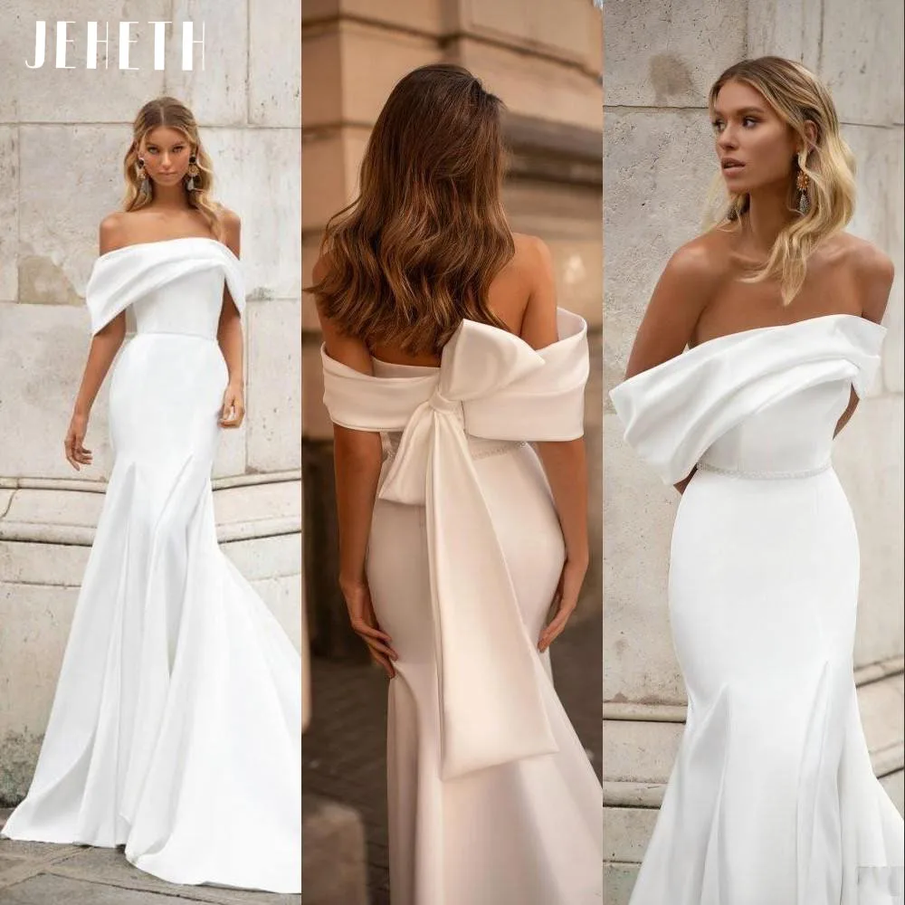 Рисунок 3 - Простое атласное свадебное платье