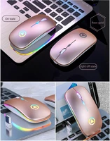 2 4g usb wireless mouse for laptop slim silent mause for computer pc notebook office school optical mute mice