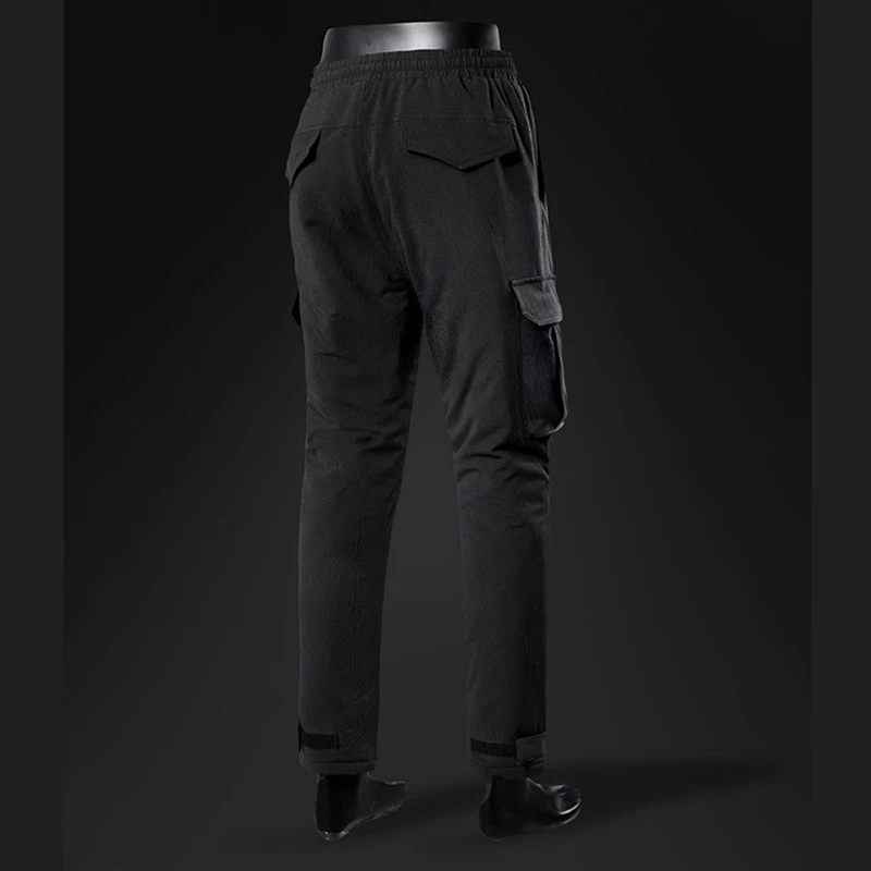 Мужские уличные зимние штаны с электрическим подогревом и USB утолщенные теплые