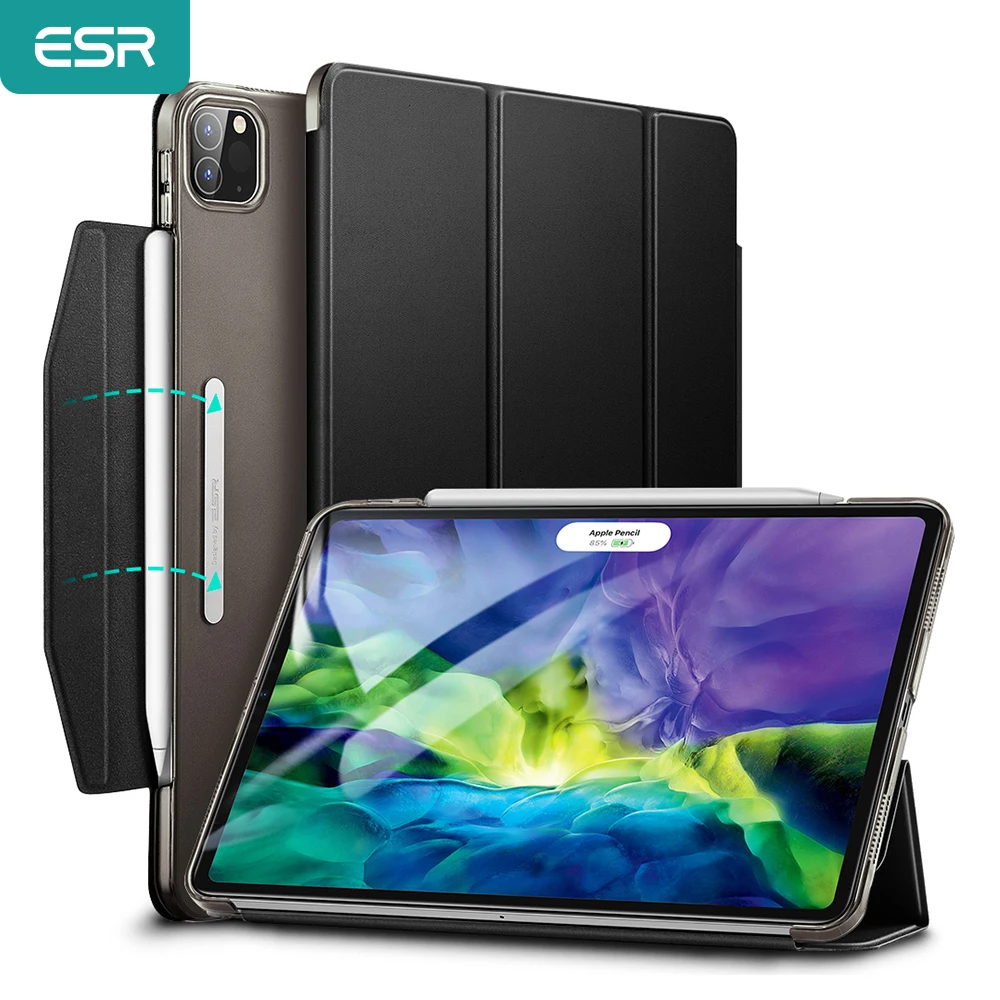 

ESR for iPad Pro 11 Case 2021 Smart Cover for iPad Pro 2021 Case for iPad Pro 11 12.9 2020 Trifold for iPad Pro 12.9 Case Funda