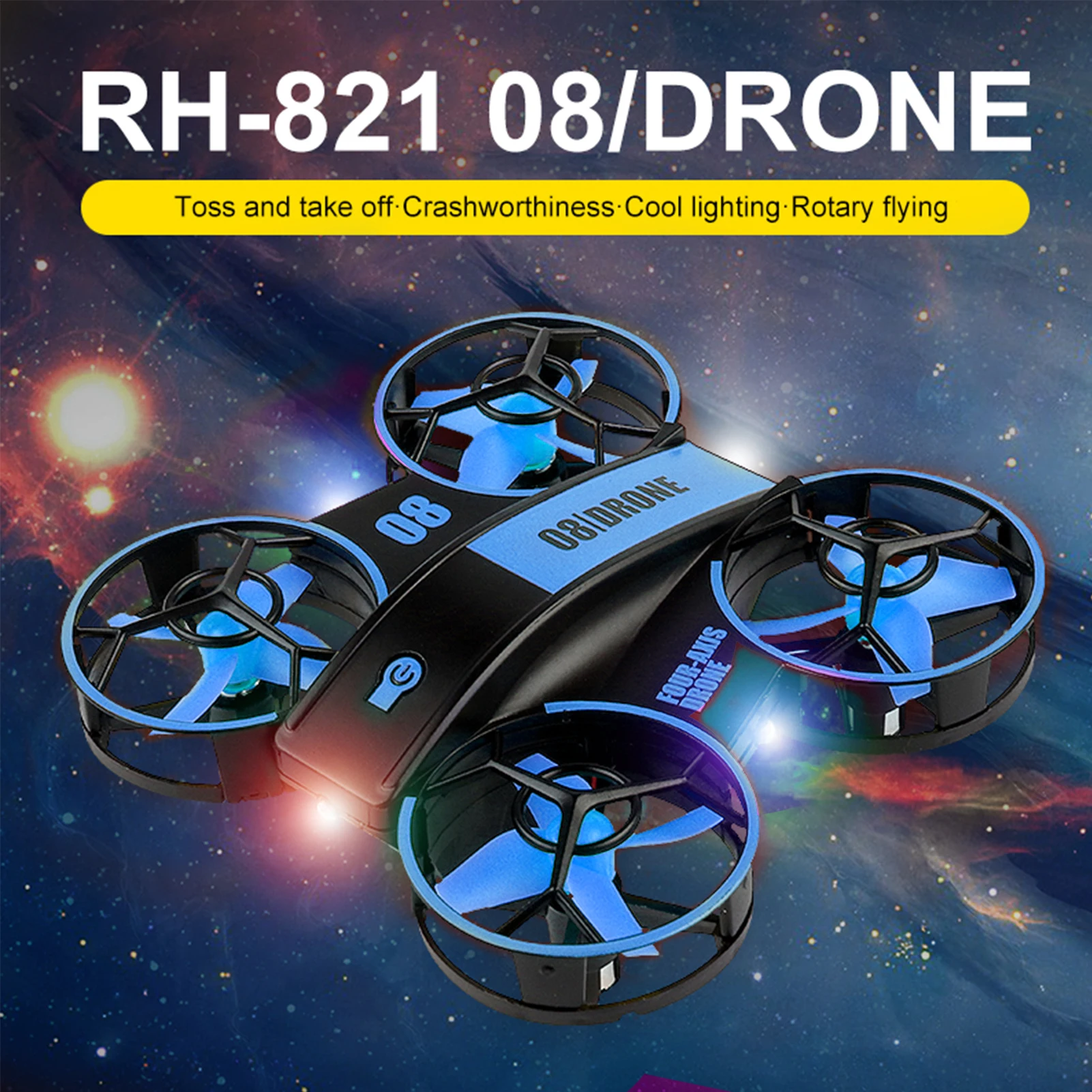 Радиоуправляемый мини-Дрон квадрокоптер Дрон радиоуправляемый самолет для