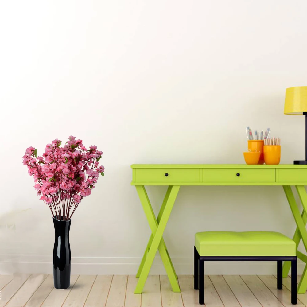 Украшение для дома 65 см искусственная вишня весна слива цветение персика ветка