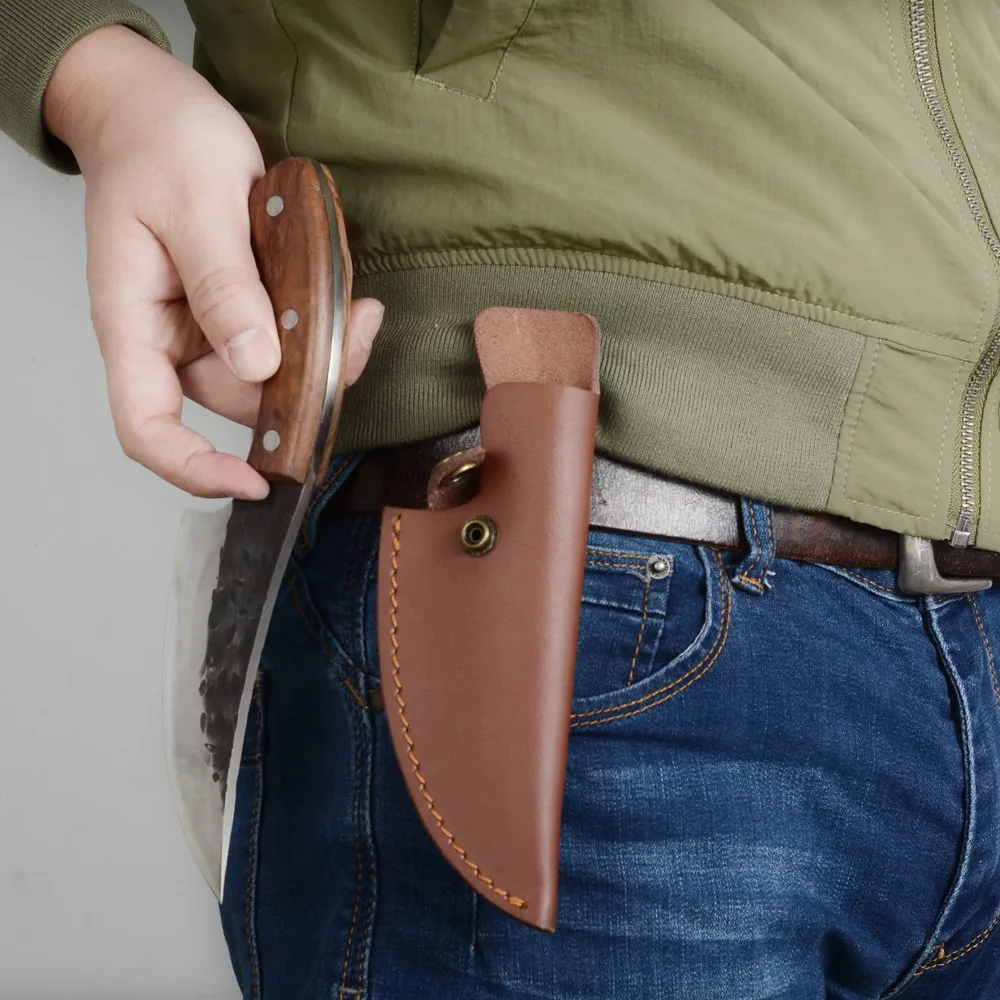 Кованый нож для самозащиты охотничий выживания ручной работы 5 дюйма обвалка