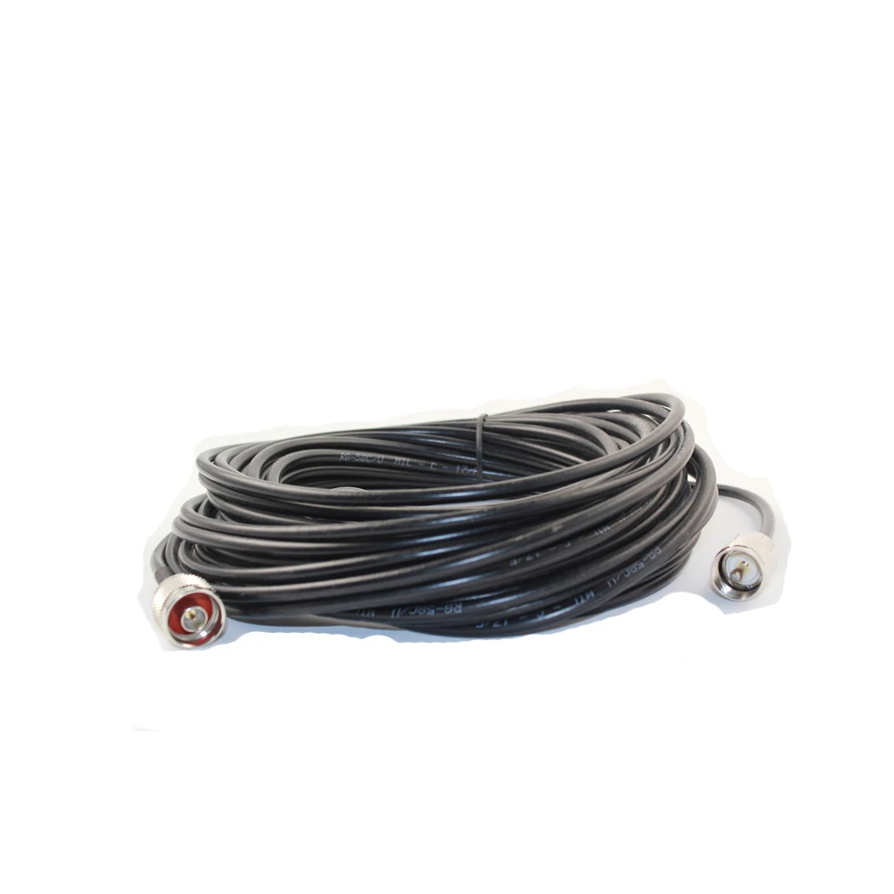 Семейный радиочастотный кабельный Фидер для передатчика с разъемом 15 метров от NJ