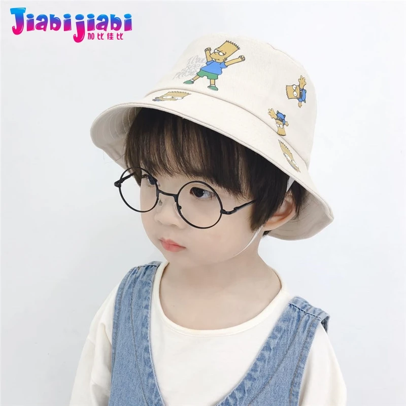 Детская Панама весенне-летняя тонкая тканевая шапка для мальчиков и девочек