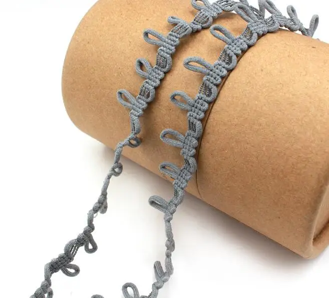 Эластичная кружевная лента для одежды 50 ярдов черно-белый | Дом и сад