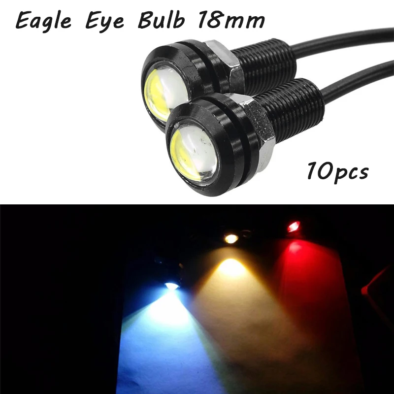 18 мм 9W 12V автомобиль Орлиный глаз лампа универсальный рабочий светильник