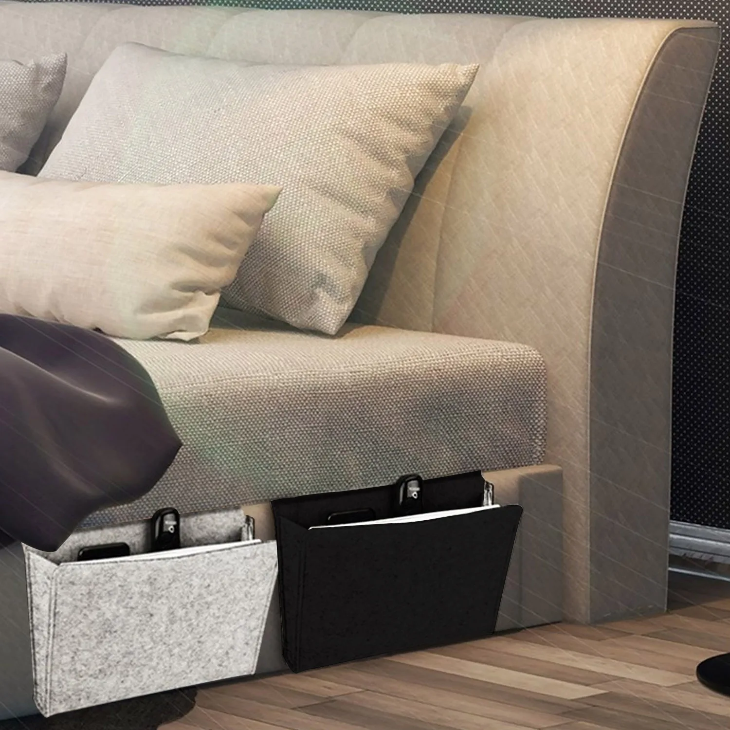 Behogar 2 мм Толщина содержит Войлок Мебель для спальни органайзер хранилище сумочка