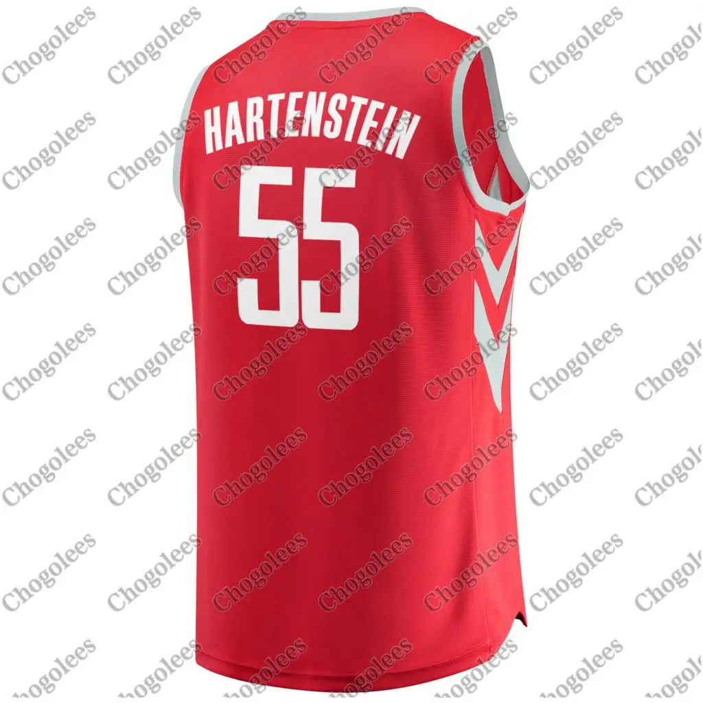 

Men Basketball Jersey Isaiah Hartenstein Houston Branded Fast Break Jersey Icon Edition Red