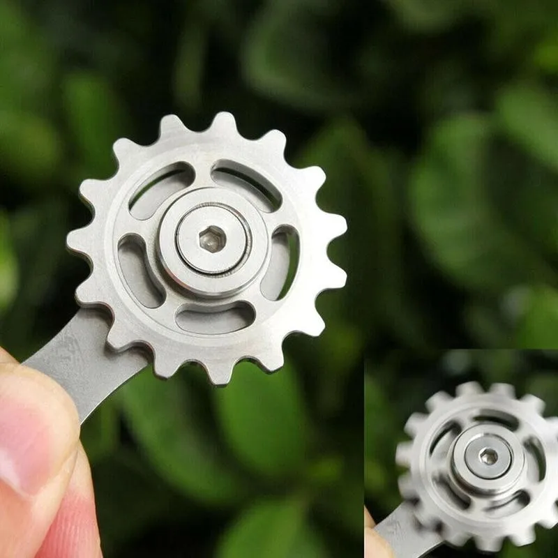 Зубчатая шестерня дизайнерский ручной фиджет Спиннер для пальцев топ новинка