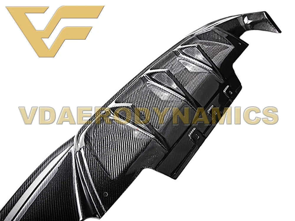 Suitable For 11-16 BMW F06 F12 F13 640i 640d 650i M6 MT VAD-MS Carbon Fiber Rear Lip Diffuser | Автомобили и мотоциклы