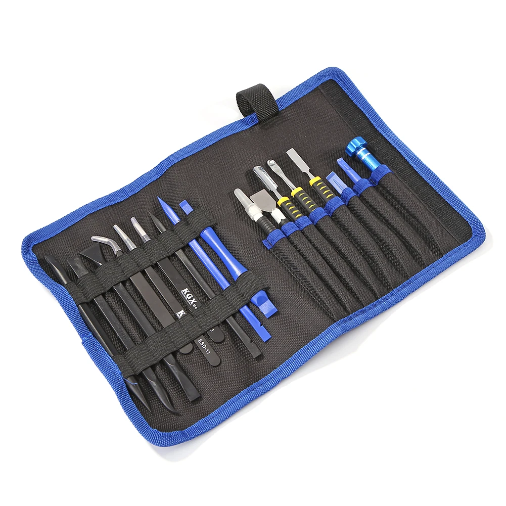 

Phone Tablet Repairing Tools Kit 17 in 1 Set Office Caring Dual Ends Spudger Tool Computer Supplies for iPhone iPad