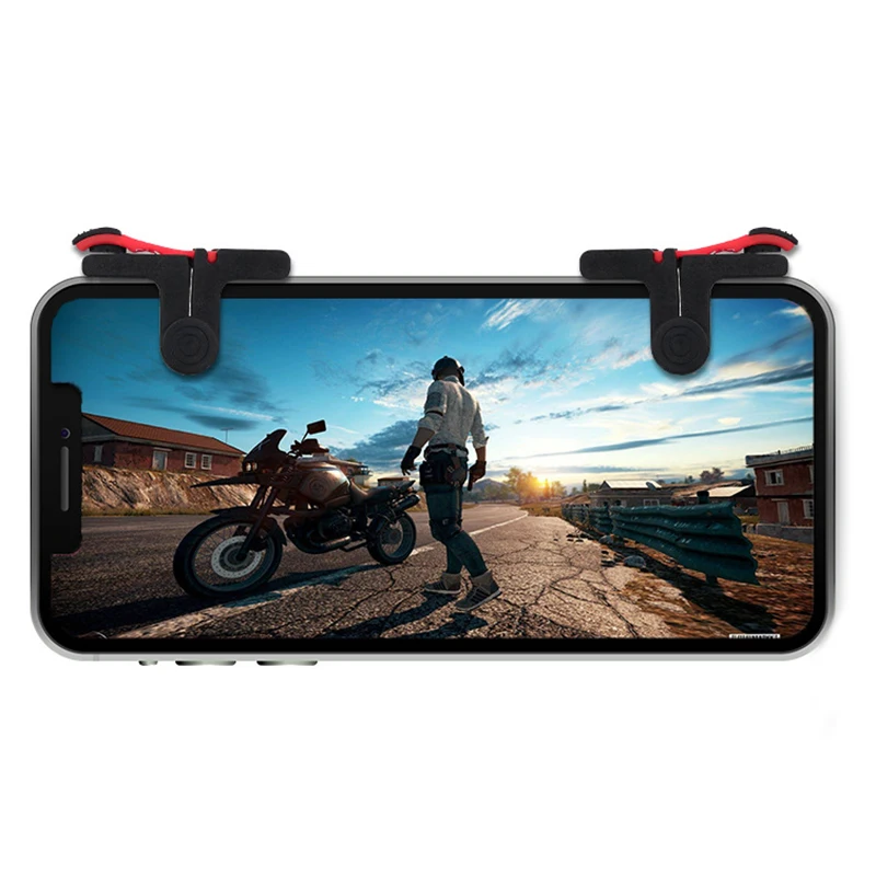 1 pair 1 Мобильный игровой контроллер геймпад пластиковый L1R1 клавиатуры телефон джойстик чувствительный стрельба и цель триггеры мобильный контроллер для pubg - Цвет: 1 pair