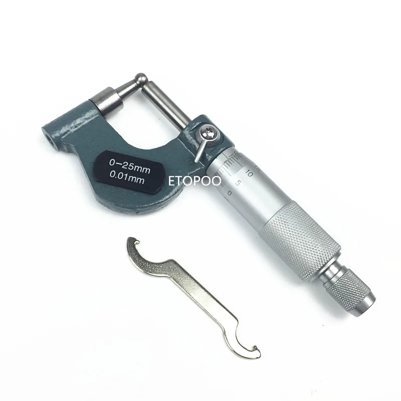 Фабричная розетка! Высокое качество 0 25 мм трубка микрометр барабанная головка