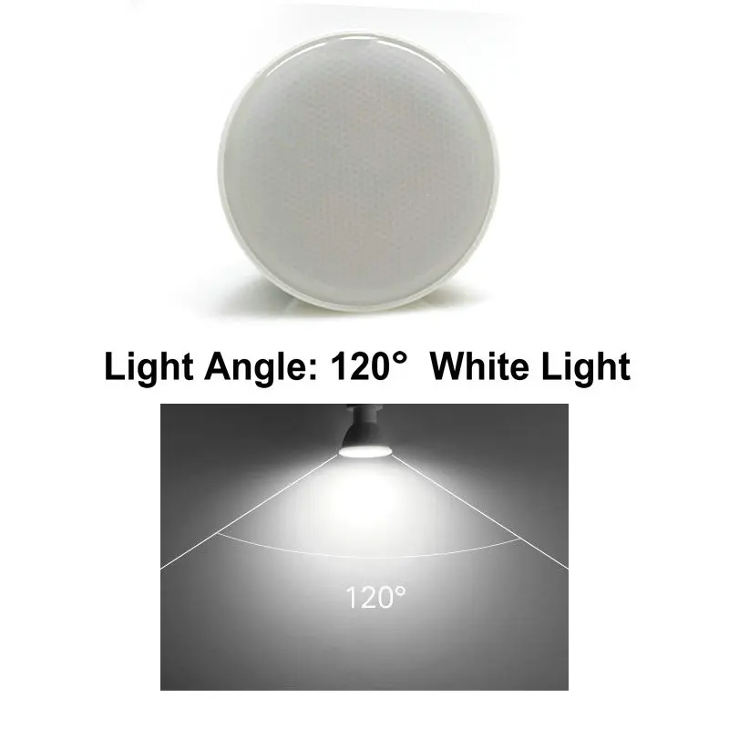 120 Degree White E27 E14 MR16 GU10 светодиодный лампы 220V COB высокой Яркость Светодиодный прожектор лампы конденсаторный лампа для потолочного светильника Энергосберегающие лампы для домашнего освещения - Испускаемый цвет: 120 Degree White