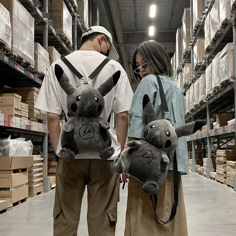 Оптовая продажа сумка через плечо с милым мультяшным Кроликом на пушистый рюкзак