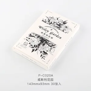 30 листовнабор Wisley открытка с садомпоздравительная открыткакарта сообщенийПодарочная открытка-конверт с надписью на день рождения