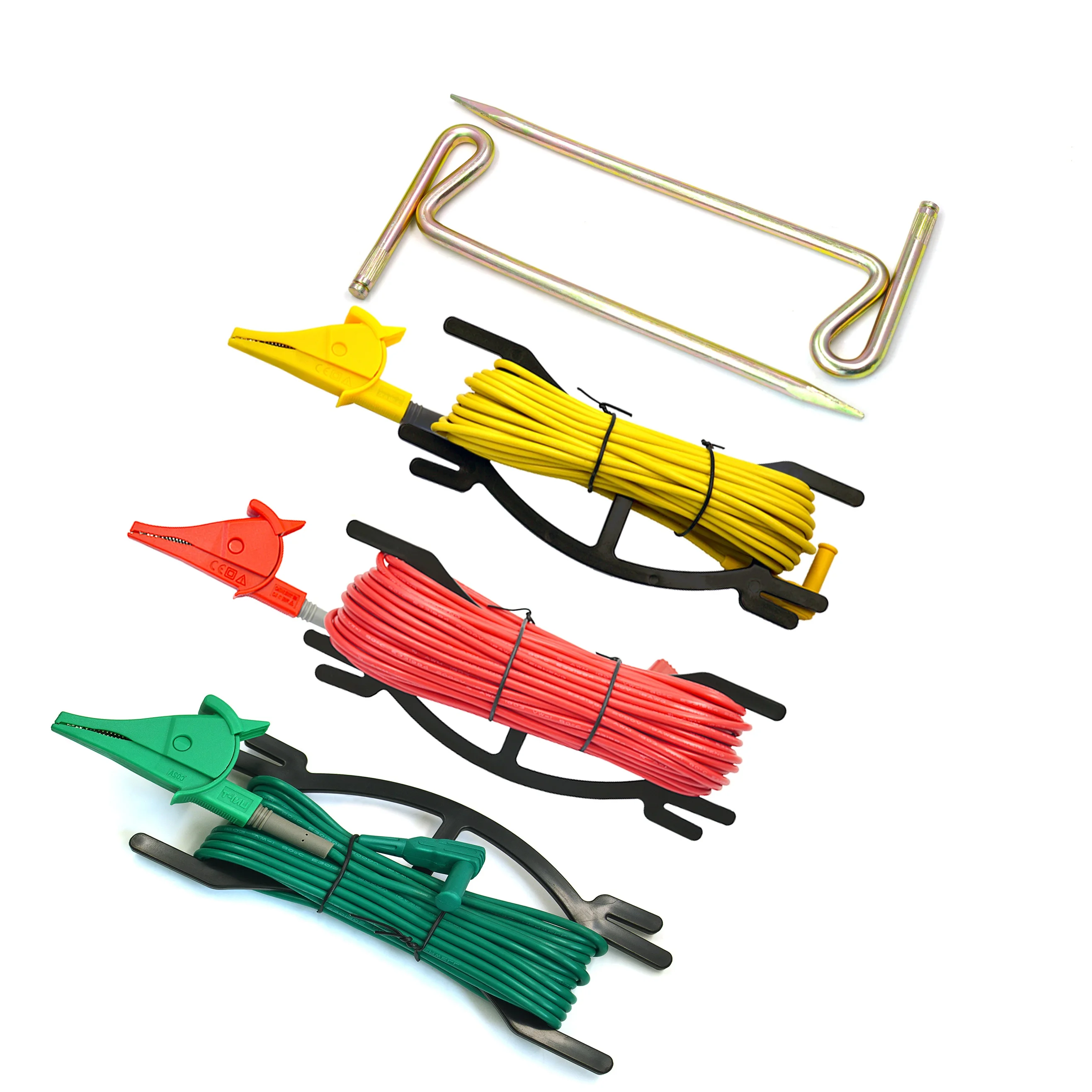 ZIBOO Испытательный провод + земляной гвоздь для земляного тестера сопротивления