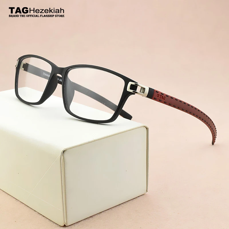 

TAG Brand glasses frame men Square Ultralight TR90 eye glasses frames for men computer myopia spectacle frames TH0538 eyeglasses