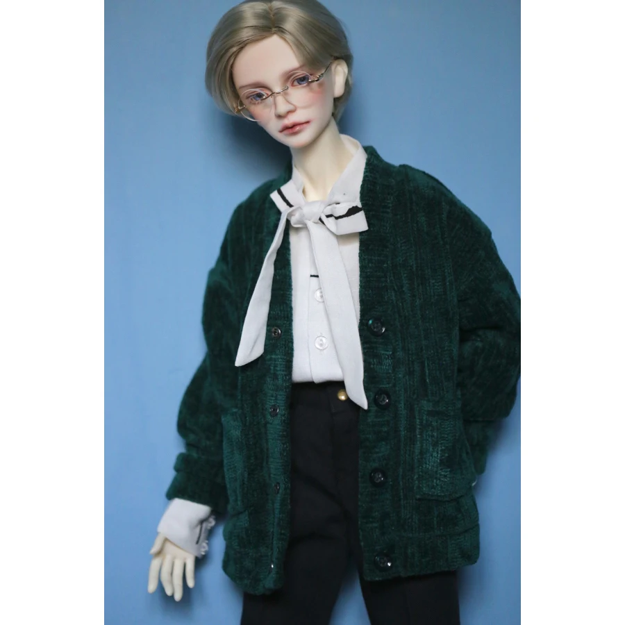 BJD Кукольное пальто верхняя одежда зеленого цвета для мужчин 1/4 1/3 SD17 70 см 17 &quot24&quot