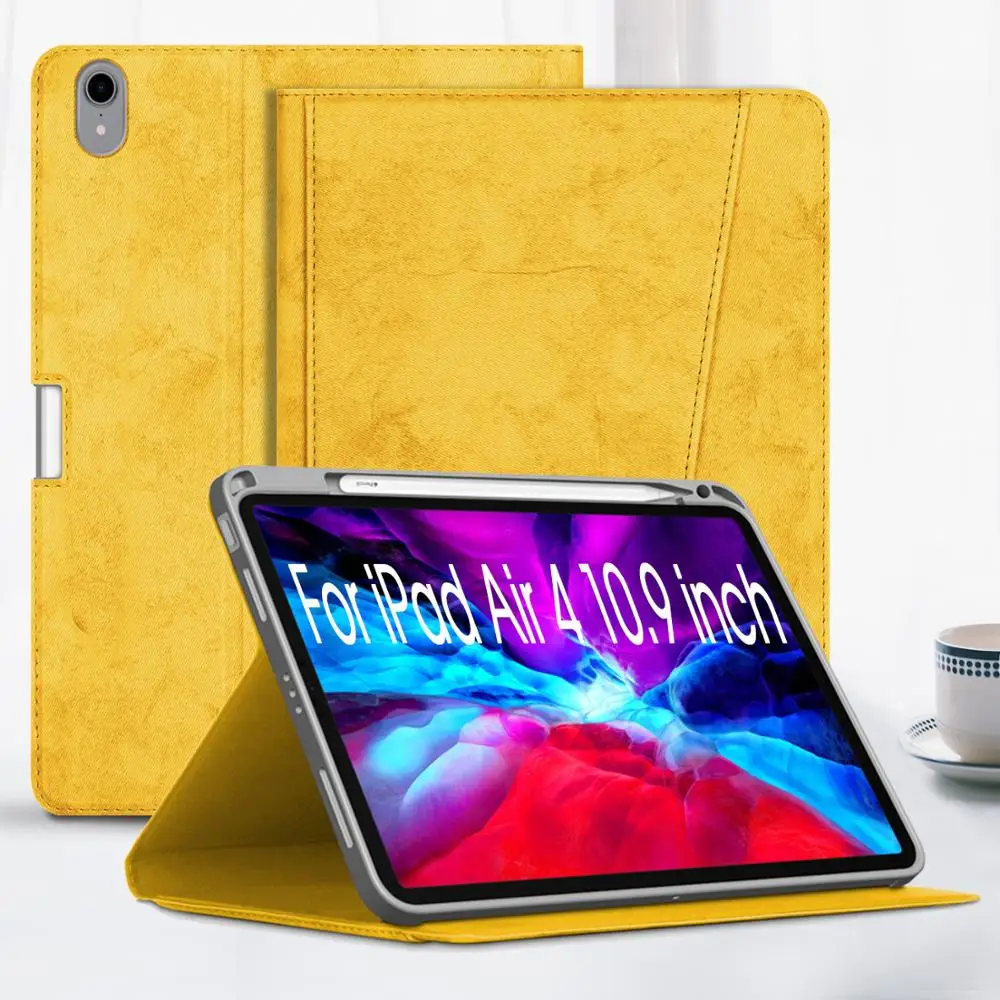 Чехол для iPad Air 4 10 9 дюймов 2020 чехол мульти угол обзора подставка поколения с