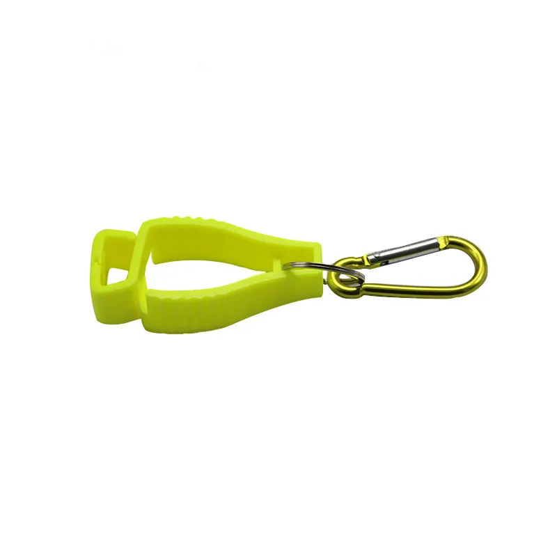Yellow Пластиковая клипса для перчаток, красные рабочие перчатки, зажимы, рабочие перчатки, защитные материалы - Цвет: Yellow