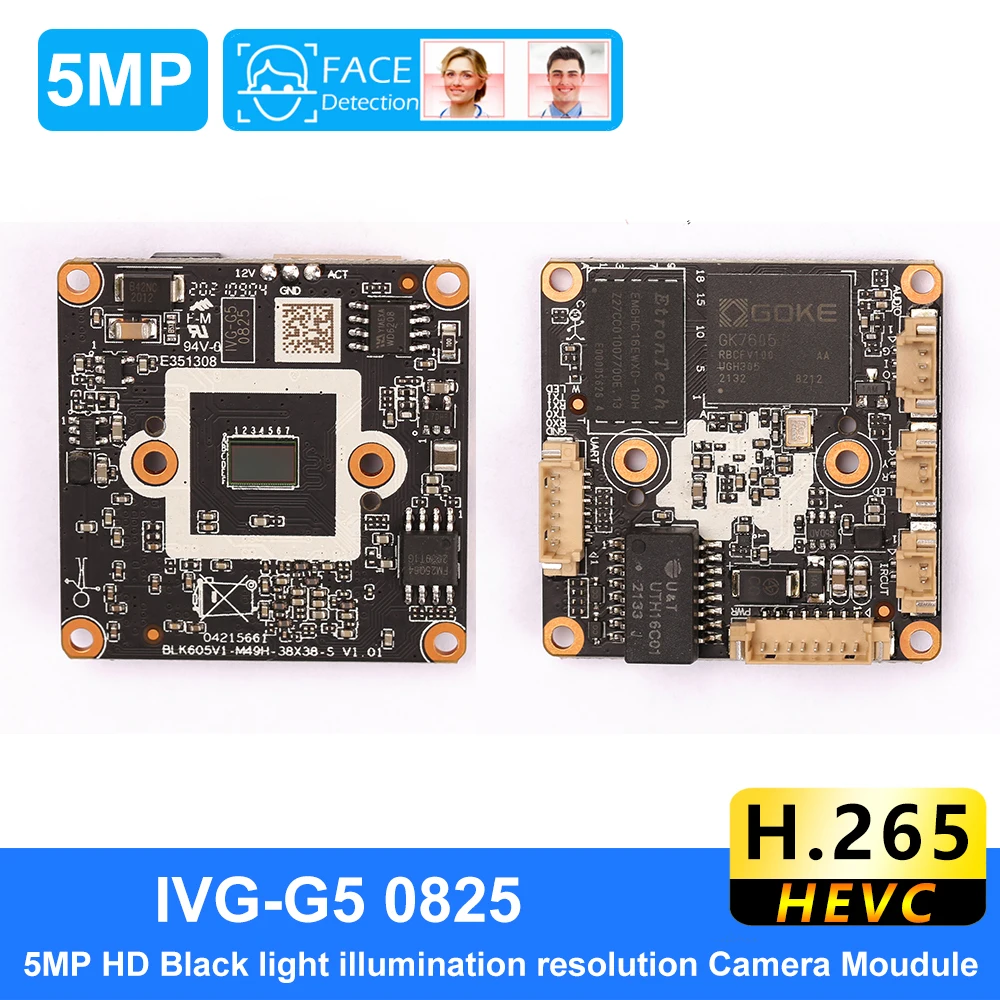 

Умная веб-камера Xm, 5 МП, Smartsens SC5239S, Goke GK7605V100, цифровая широкодинамическая, 2880*1616, 20fps, Onvif, видеонаблюдение