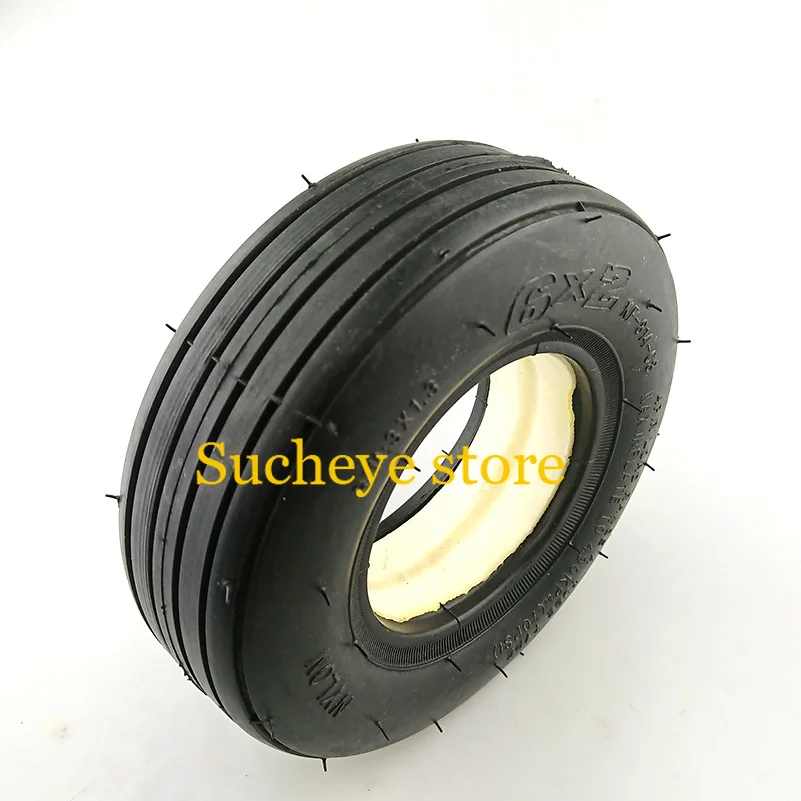 Бесплатная доставка шина 6 х2 без внутренней трубки для электрического скутера