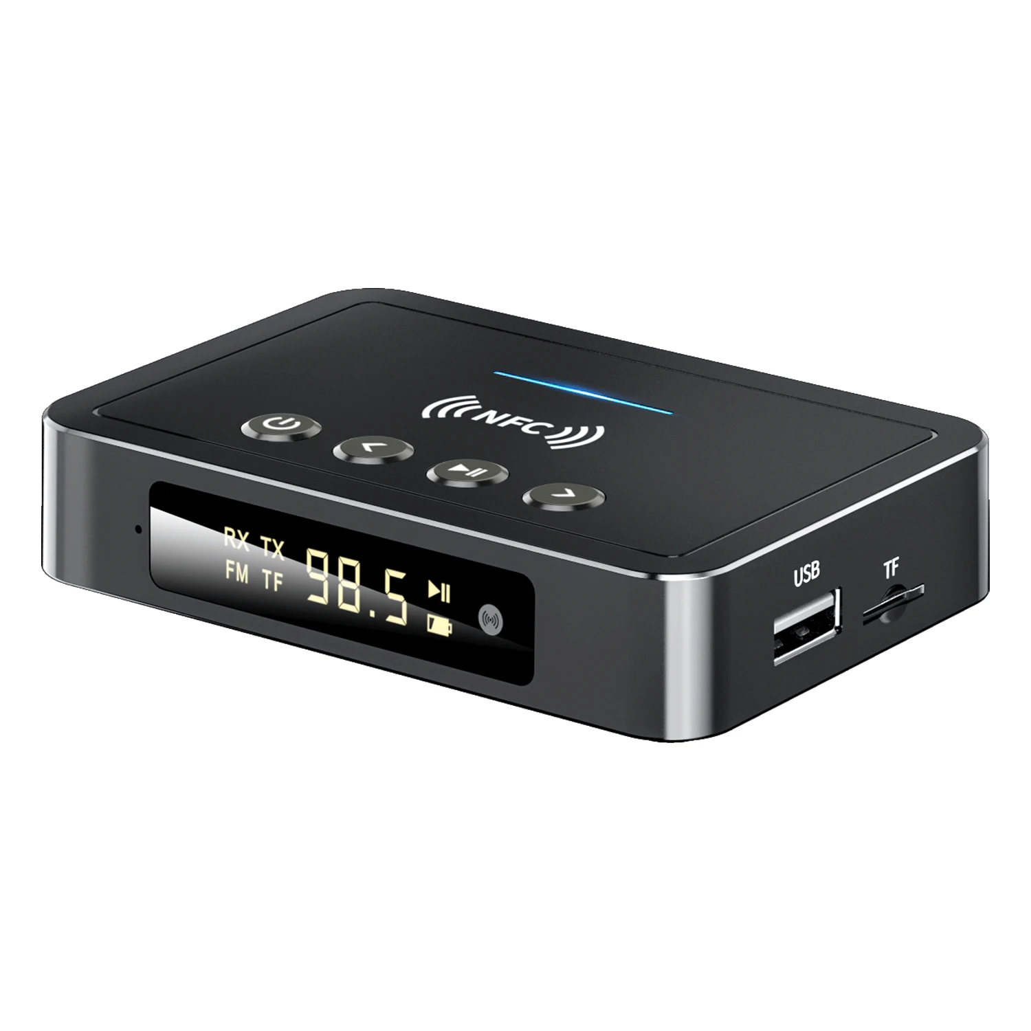 

3,5 мм Aux разъем стерео Bluetooth-совместимый приемник RCA адаптер NFC быстрый соединитель Usb кардридер музыкальный передатчик