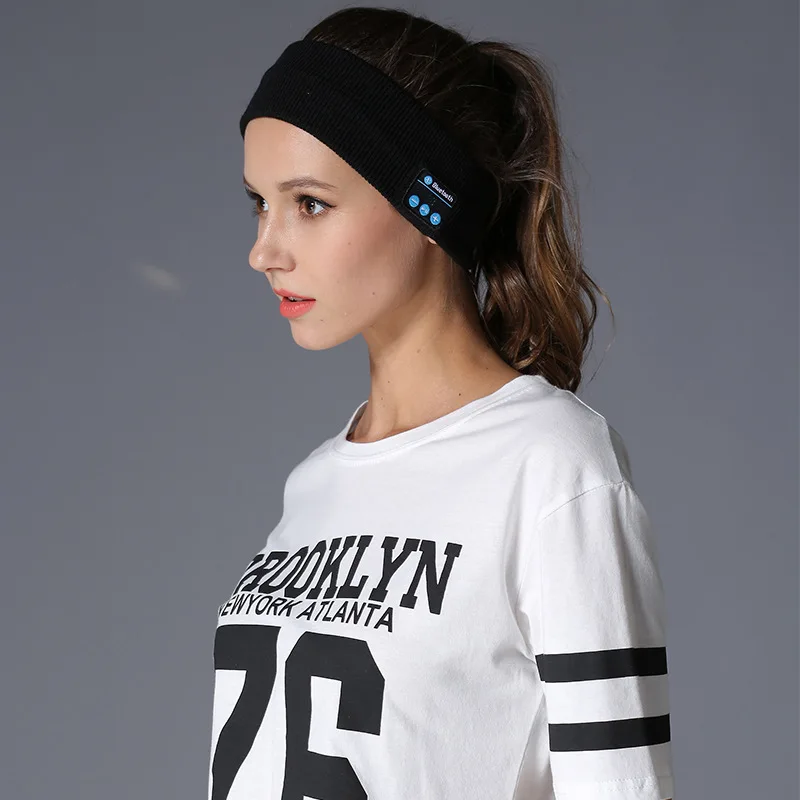 Bluetooth головная повязка наушники для сна беспроводные музыкальные спортивные с