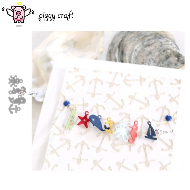 Свинья для рукоделия металлический Трафаретный вырубной штамп кроя поделочная