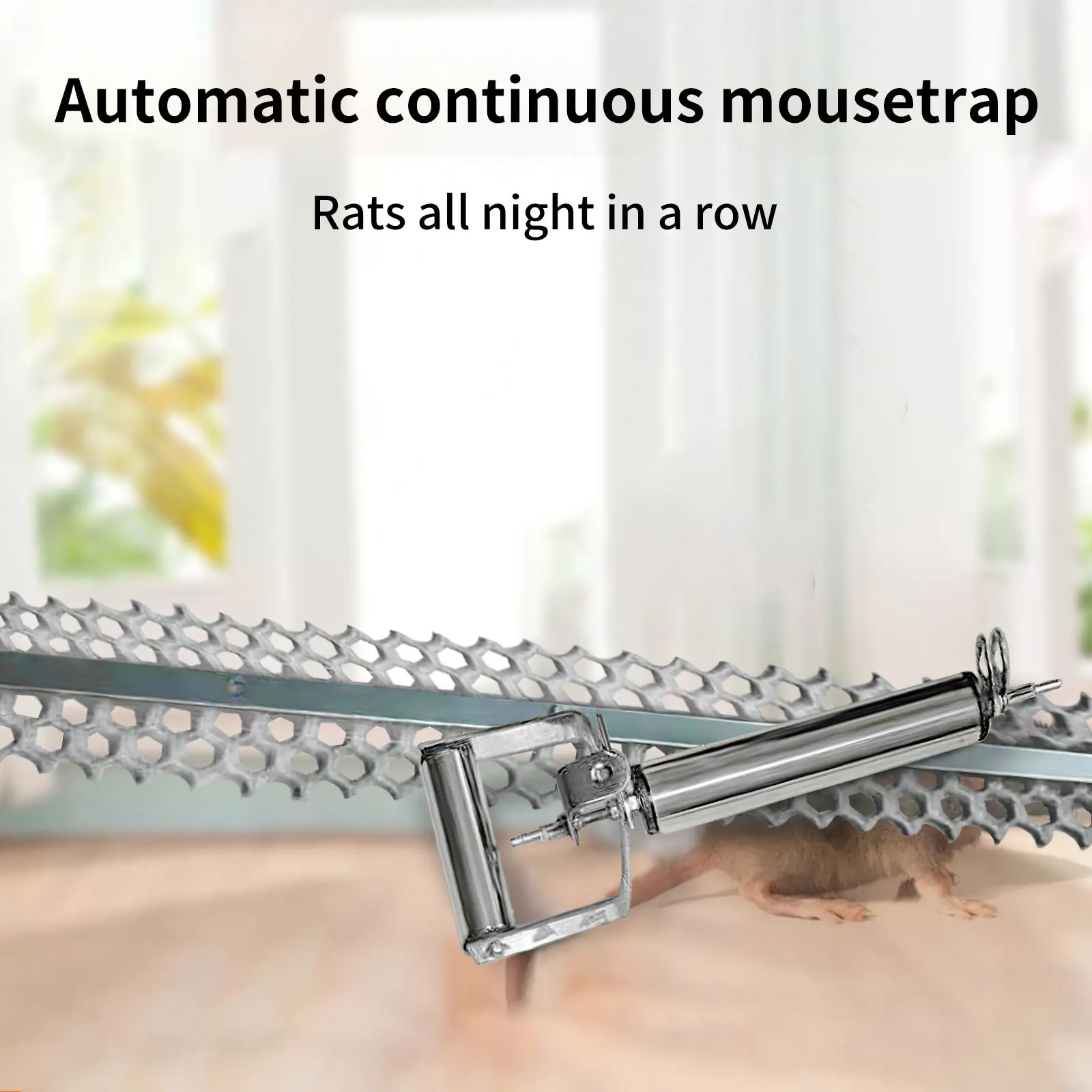 Bucket Mouse Roller Trap Rat Catcher Automatic High Quality Reusable Rodent For Home Office | Инструменты